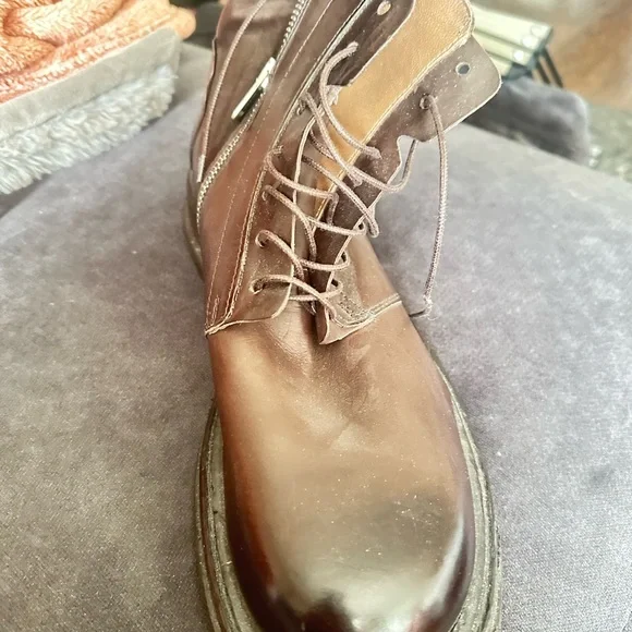A.S.98 Rich Brown Leather Men's Boots never worn! Brand new in box.